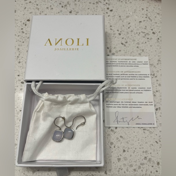 Beautiful earrings from Anoli Joaillerie (French jeweler) - Picture 2 of 2